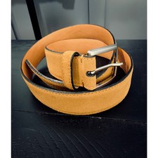 NWT Bloomingdale's Genuine Italian Leather Belt, 32, 135 MSRP