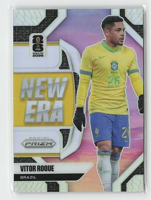 2026 Panini Prizm FIFA World Cup #17 Vitor Roque New Era Silver Prizms