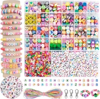 Ruby 1800Pcs Perlen Zum AuffäDeln Kinder, Diy Perlen FüR ArmbäNder Mit Deutschen