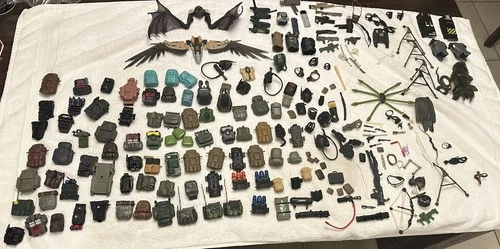 Gi Joe Classified Guns Backpack Packs Wings Weapons Vests Accessories