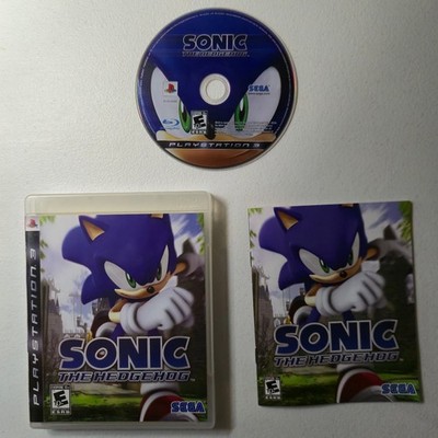 Sonic The Hedgehog PlayStation 3 Video Game Multiplayer Action CIB Complete
