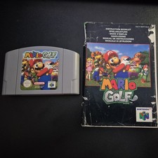 ebay® Auktion 297588427081 | N64 - Mario Golf - Cartridge & Manual - PAL Thumbnail of ebay® auction 297588427081 | N64 - Mario Golf - Cartridge & Manual - PAL