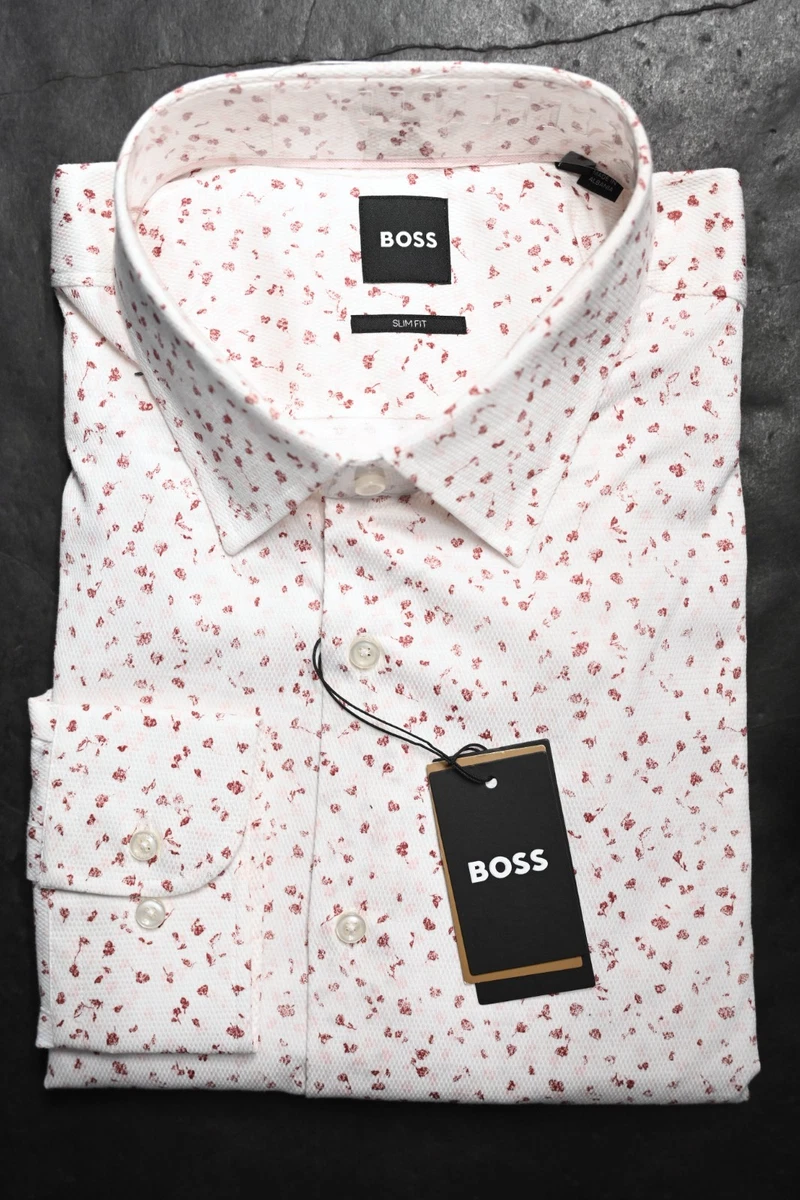 HUGO BOSS Slim Dress Shirts for Men for sale | eBay