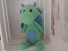 Amigurumi Drache Drago DekoGeschenk inkl. Ges...