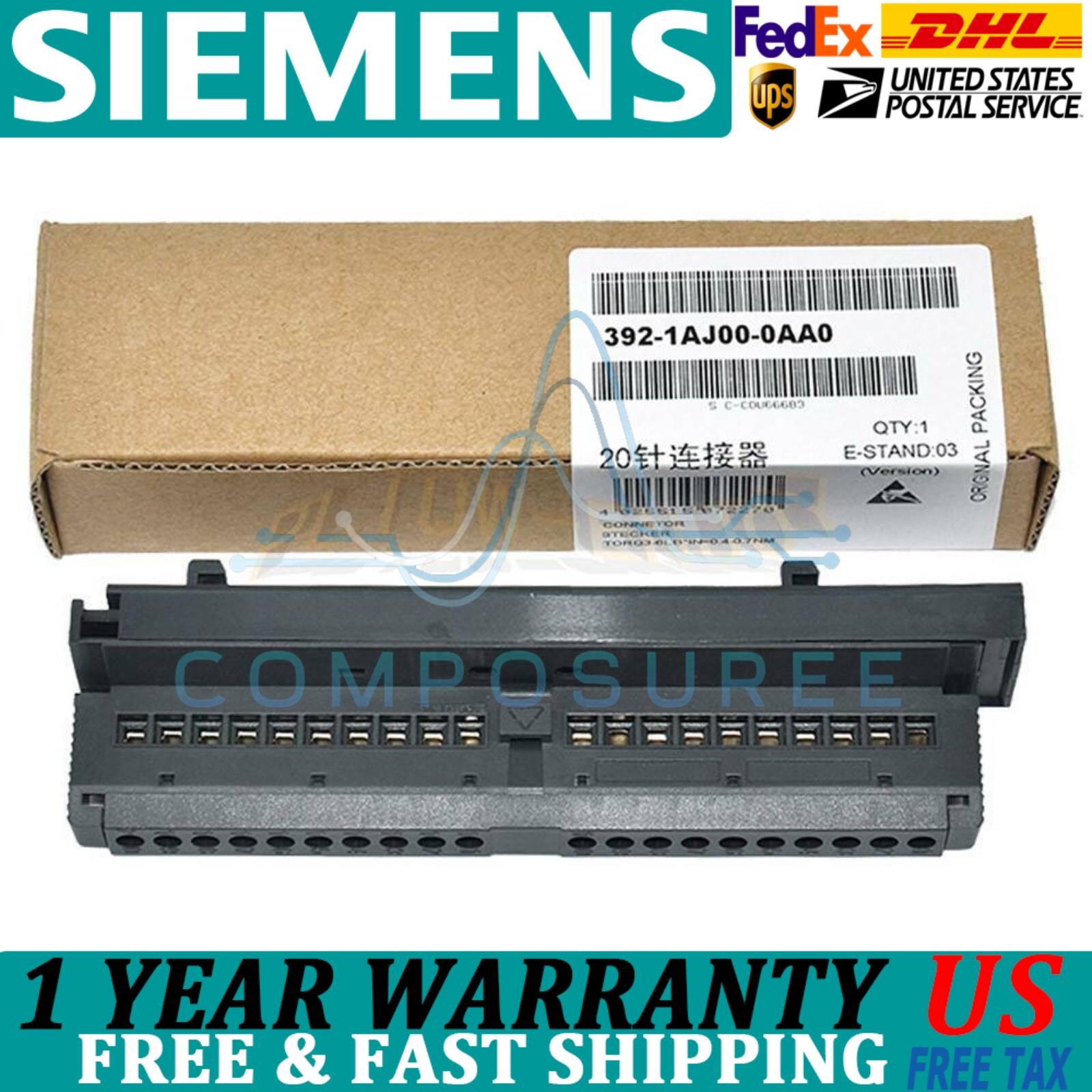 NewSiemens S7-300 20-pole Front connector 6ES7392-1AJ00-0AA0