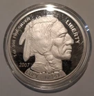 2007 1 ounce silver round - CA1286