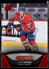 2024-25 Upper Deck Overtime Red Parallel Rookie Lane Hutson Rookie #78