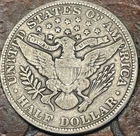 1902 50C Barber Half Dollar USA 🇺🇸 Historic Silver Coin