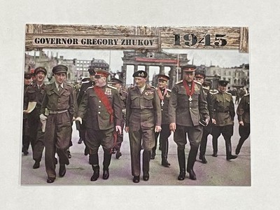 2021 Historic Autographs 1945 The End of WWII #67 - Georgy Zhukov