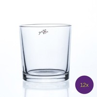 12Er Set Teelichthalter, DekogläSer Cyli H. 11Cm D. 9,5Cm Klar Sandra Rich
