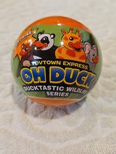 Toytown Express OH DUCK DUCKTASTIC WILDLIFE SERIES RUBBER JEEP Surprise A-14