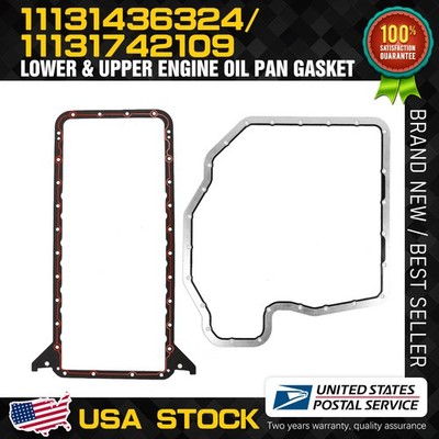 Oil Pan Gasket Lower For BMW E38 E39 11131742109 OE Quality + High Sealing