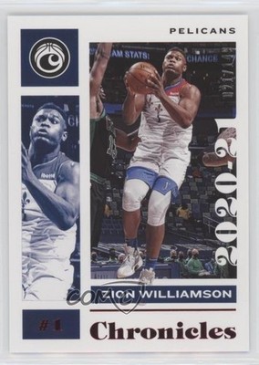 2020-21 Panini Chronicles Chronicles Red 21/149 Zion Williamson #42 0nn5