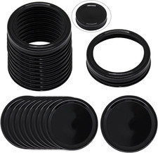 Canning Lids and Rings, 2-3/4 Inches Reusable Mason Jar Lids Regular Mouth Compa