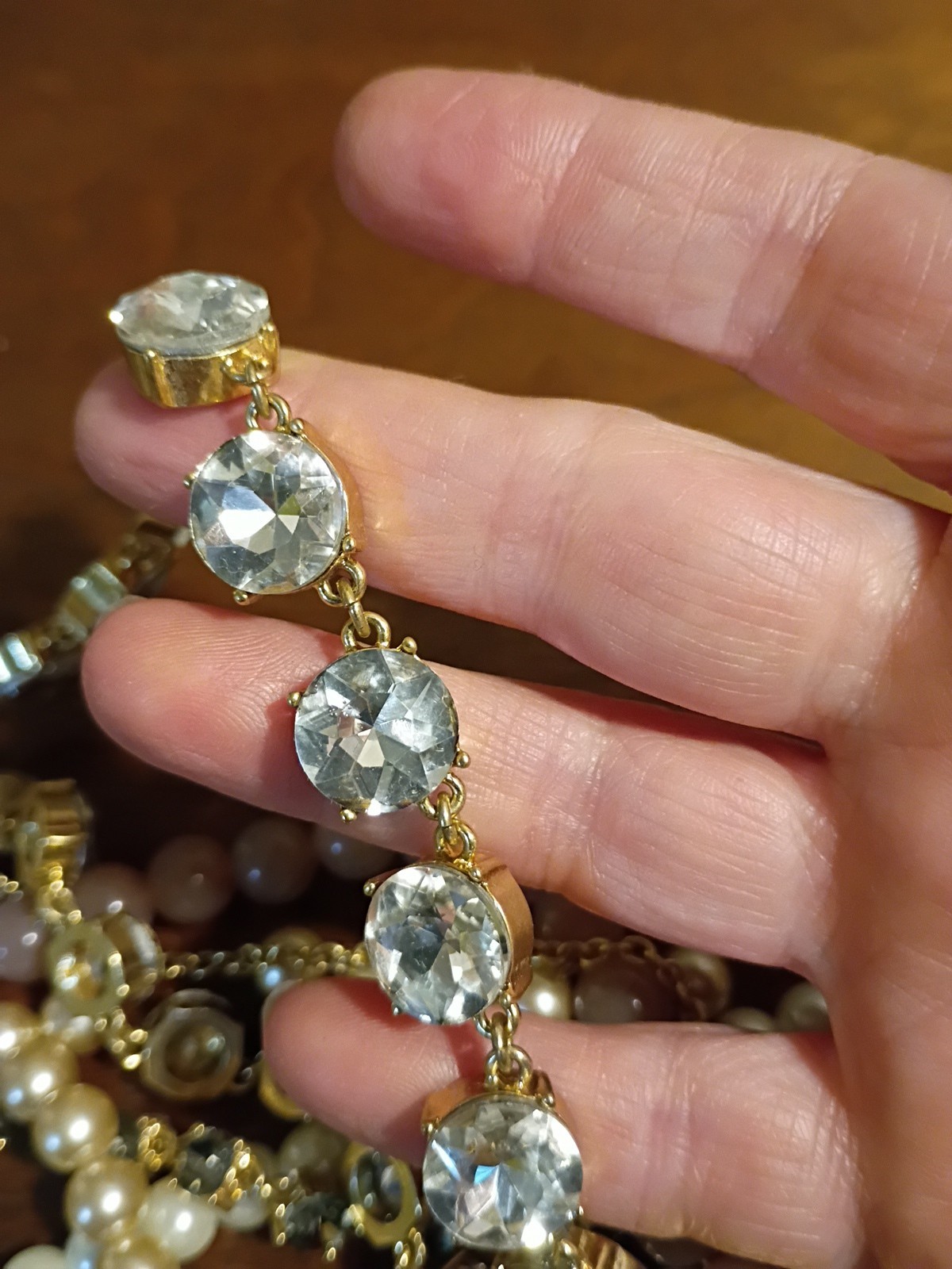 Ann Taylor Multi Layered Statement With Rhineston… - image 9