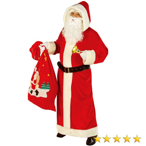 Nikolaus Weihnachtsmannkostüm SANTA WEIHNACHTSMANN KOSTÜM Mantel Gr XL 54-56 - Bild 4 von 4