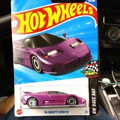 Hot Wheels 2024 '94 Bugatti EB110 SS Purple RARE Diecast MOC 1:64 Malaysia