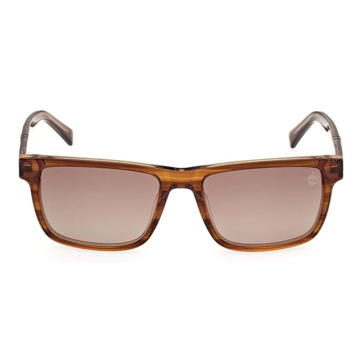 Timberland TB00020-48H-55 Mens Sunglasses Brown Horn Frame Brown Polarised