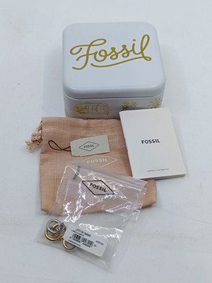 Fossil Damen Ohrringe JF01819998 Linked Classics Edelstahl 3-Color NEU OVP