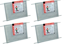 Screen Door Grille 34.5" x 20" Plastic Gray - Prime-Line PL15515 (4-PACK)