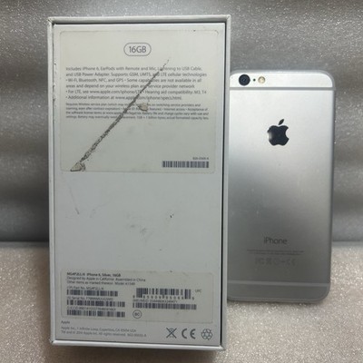 Apple iPhone 6 (A1549) Silver - READ BELOW FOR PARTS ONLY!!