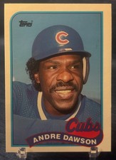 1989 TOPPS TIFFANY COLLECTORS SET #10 - ANDRE DAWSON