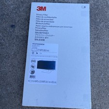 3M Privacy Filter Screen Monitors 23.8" Full Screen 16:9 Anti-Glare PF270W9EM