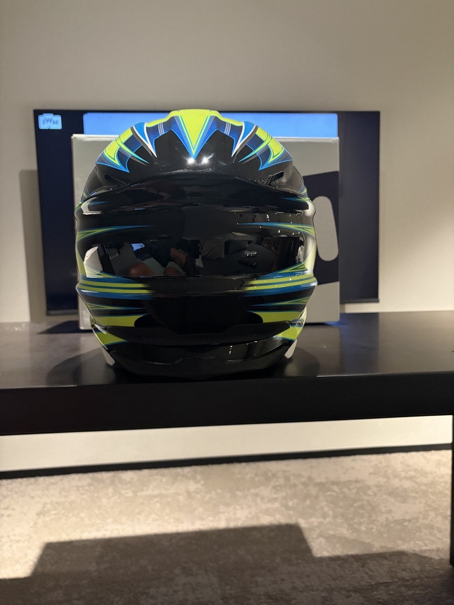 Shoei VFX-W VFX-EVO VFX W06Motocross Dirt Bike Helmet Size M Blue