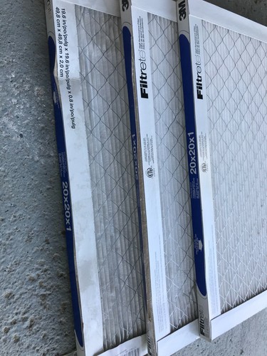 3 pieces Filtrete 3M BLUE 8x18x1 18 x 18 x 1 Filter LCTC06 - Picture 2 of 5
