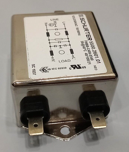 SCHURTER 5500.2044 Power Line Filter Modules Same AS Pictures - Picture 4 of 6