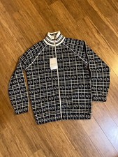 Gucci kid Zip-up GG Cotton Jacquard Sweatshirt Size Year 8