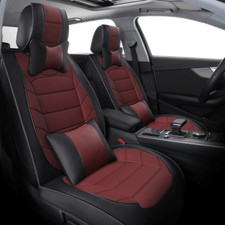 For Dodge Charger Challenger Luxury Leather Car Seat Covers Full Set Waterproof For Dodge Charger Challenger Luxury Leather Car Seat Covers Full Set Waterproof