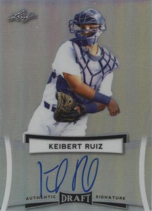 2018 Leaf Metal Draft - Keibert Ruiz #FB-KR1 - 1 of 1