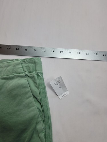 GAP Women's Sz 10 (33x27 MEASURED) Girlfriend Stretch Green Chino Pants - Picture 8 of 14