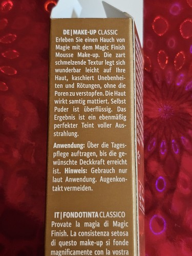 M. ASAM - Magic Finish-- MAKE-UP -Fond de Teint --Classic --10 ml--neu! OVP! - Bild 4 von 6