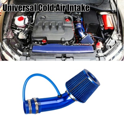 3'' Cold Air Intake Filter Induction Kit Pipe Aluminum Power Flow Hose System BI