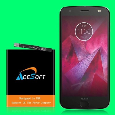AceSoft 2830mAh Li-ion Polymer Battery for Motorola Moto Z2 Force Edition XT1789
