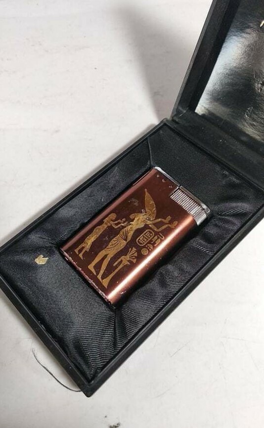 Vintage Monic Monette Lighter Collectible w/Case
