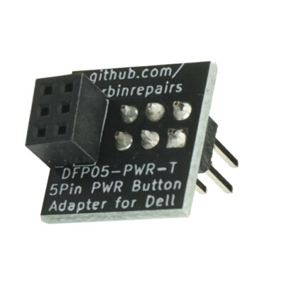 For Dell Motherboards Dell 5/6 Pin Power Button / LED Front Panel Adapter Kit DE