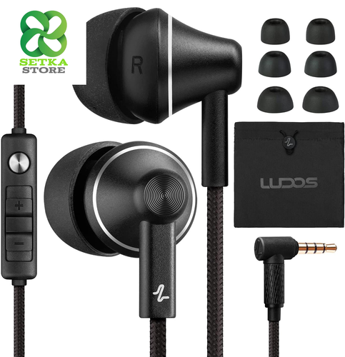 Auricolari con Filo e Microfono - Cuffie Filo Immersivi, LUDOS AURIS  Cuffiette i | eBay