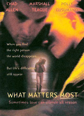 輸入DVD　what matters most Amazon.com: What Matters Most : Chad Allen, Marshall R