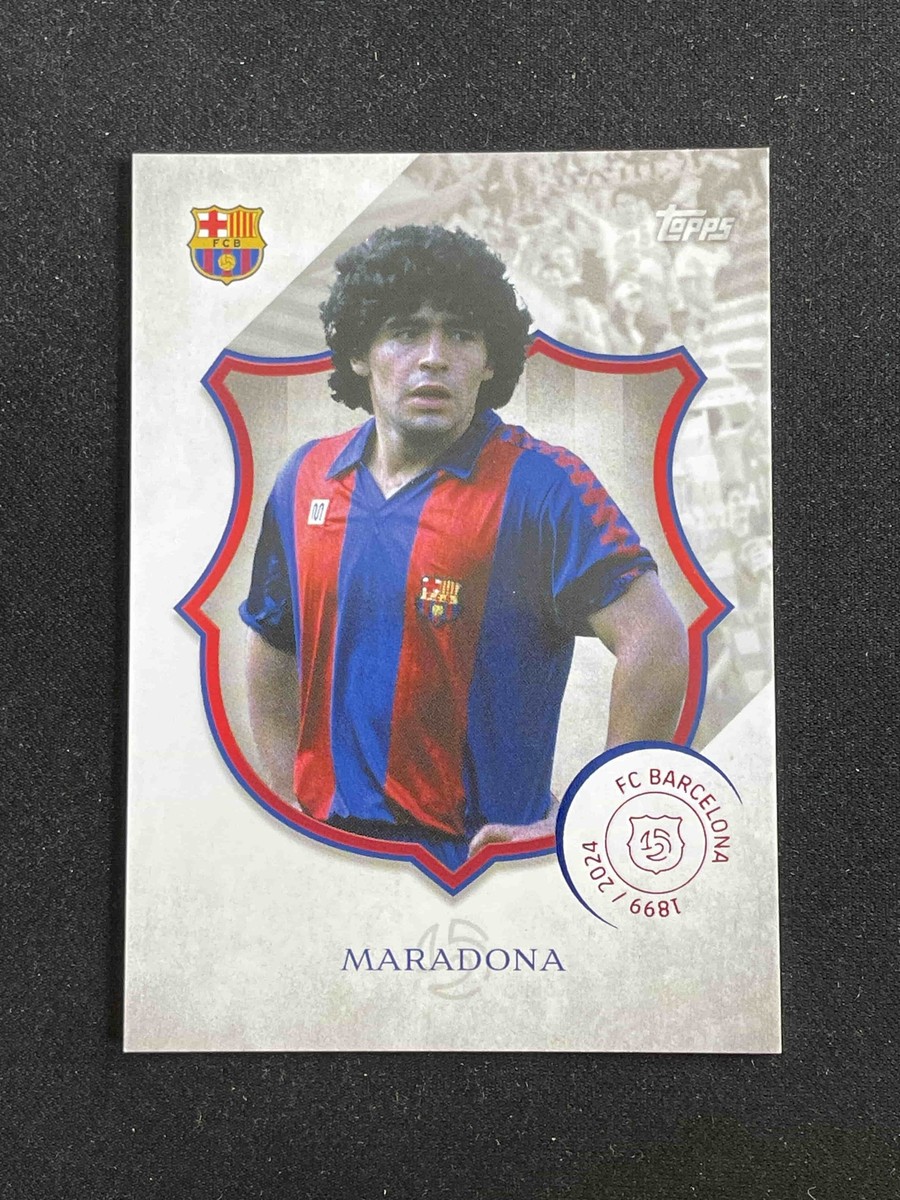 Maradona 2025 Topps FC Barcelona 125 Legacy Anniversary