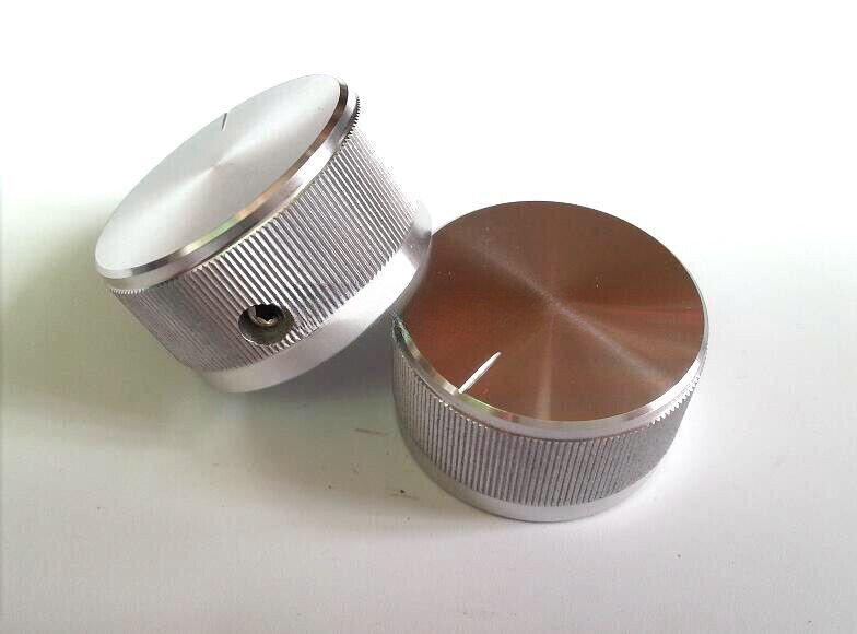 for Audio tube amp DIY 6.0mm 30x16mm Aluminium volume potentiometer Knob