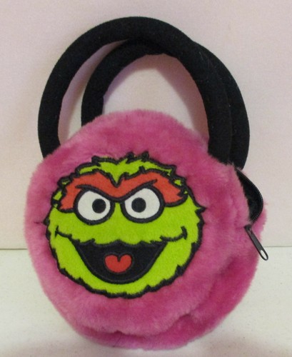 Oscar The Grouch - Handtasche - Sesamstraße - 7" quer - 2004 - rosa - Bild 1 von 4