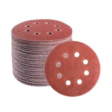 S SATC 72PCS 5IN 8 Hole Hook Loop Adhesive Sanding Discs Sandpaper Durability 0.31 per gallon