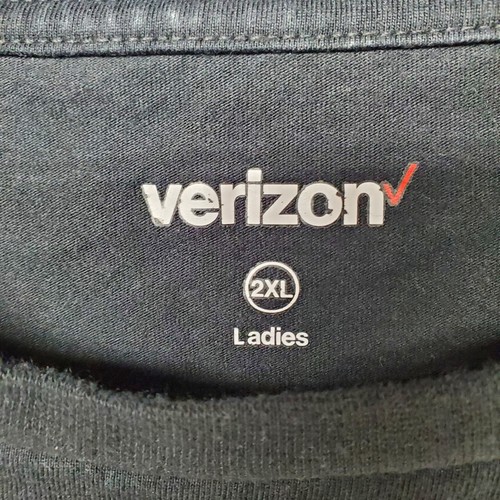 Verizon Wireless Womens Size 2X Short Sleeve Employee Uniform Shirt - Picture 3 of 6