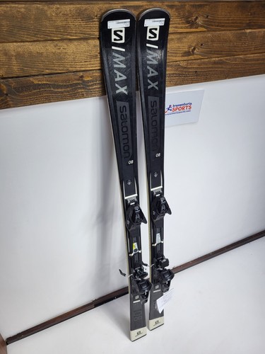 Salomon S MAX 160 cm esquí + NUEVO Salomon 10 fijaciones deportes de invierno aventura - Imagen 7 de 12