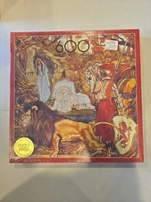 F.X. Schmid "Lady of the Unicorn" 600 Piece Puzzle 17.75" x 17.75 " NEW & SEALED