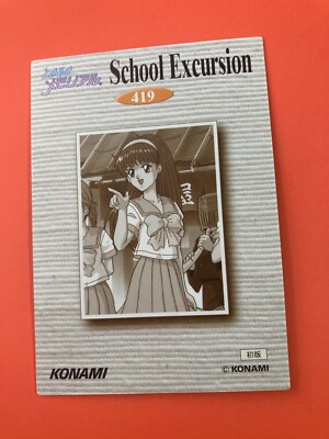 Tokimeki Memorial Trading Card KONAMI TCG Japanese No.419 Shiori