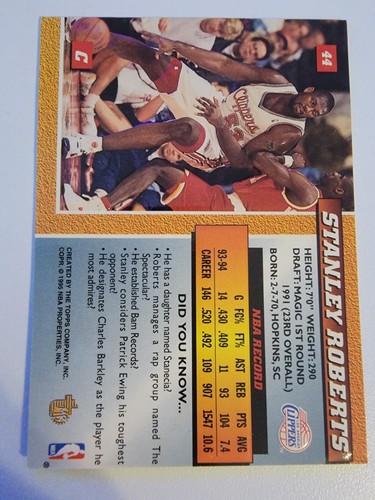 1994-95 TOPPS EMBOSSED BASKETBALL SINGLES CHECKLIST MICHAEL JORDAN SHAQ PENNY - Picture 98 of 250